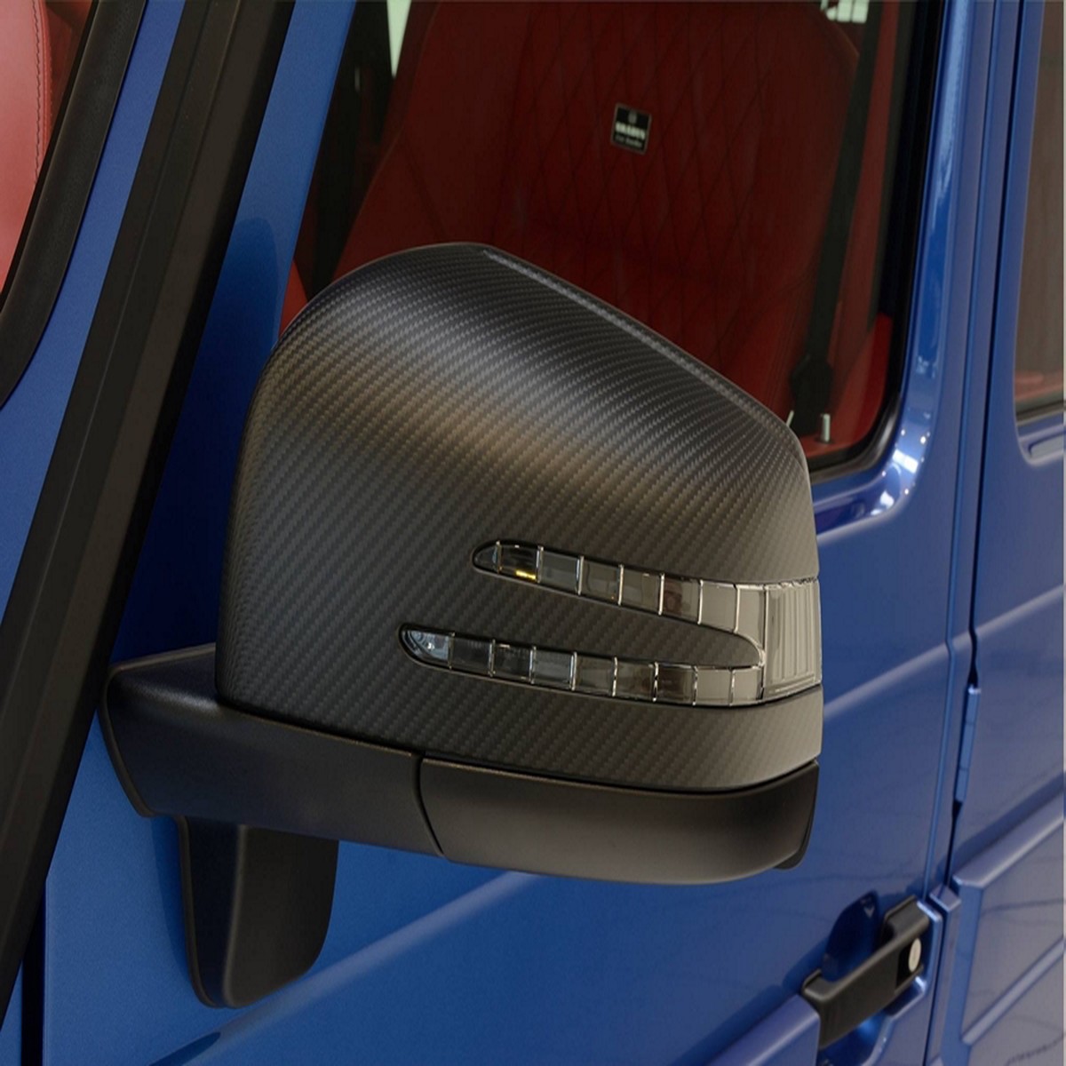 BRABUS Carbon Mirrors Caps for 2002-2018 W463