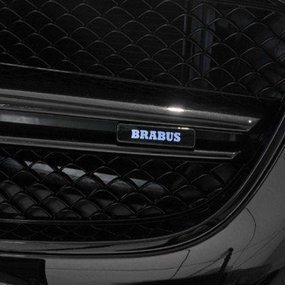 BRABUS Illuminated Front Grille Logo for 2002-2018 W463