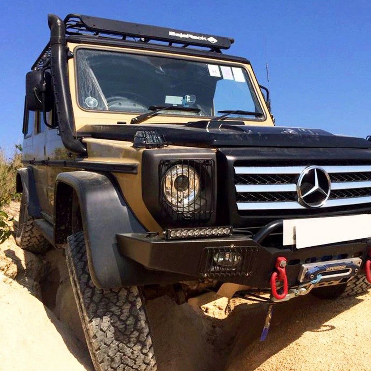 Baja Racks Mercedes G-Wagen Roof Rack  Utility (flat) (1990-2018)