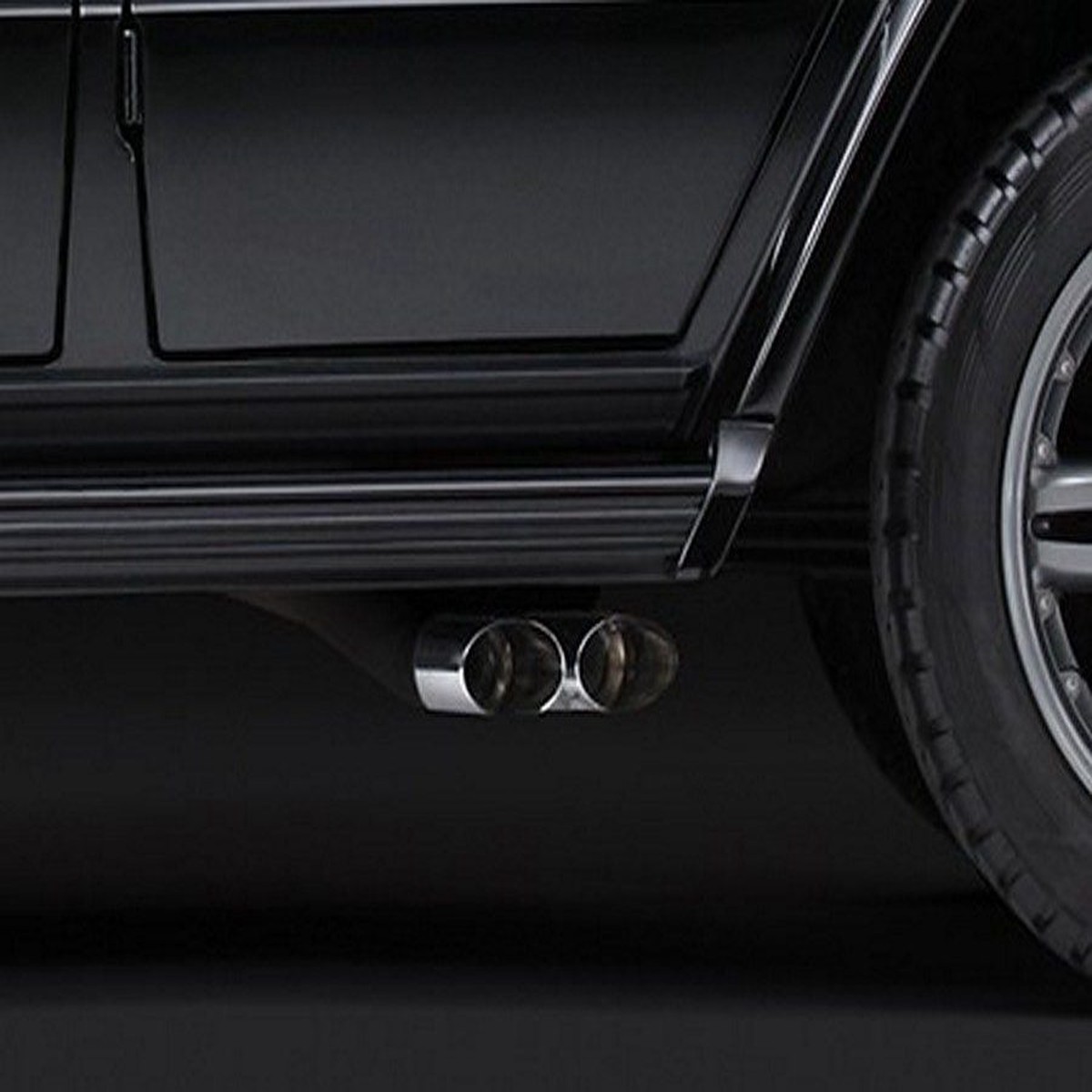 BRABUS Stainless Steel Sports Exhaust System for Mercedes-Benz G320, G400 CDI, G500 (Long Wheelbase)