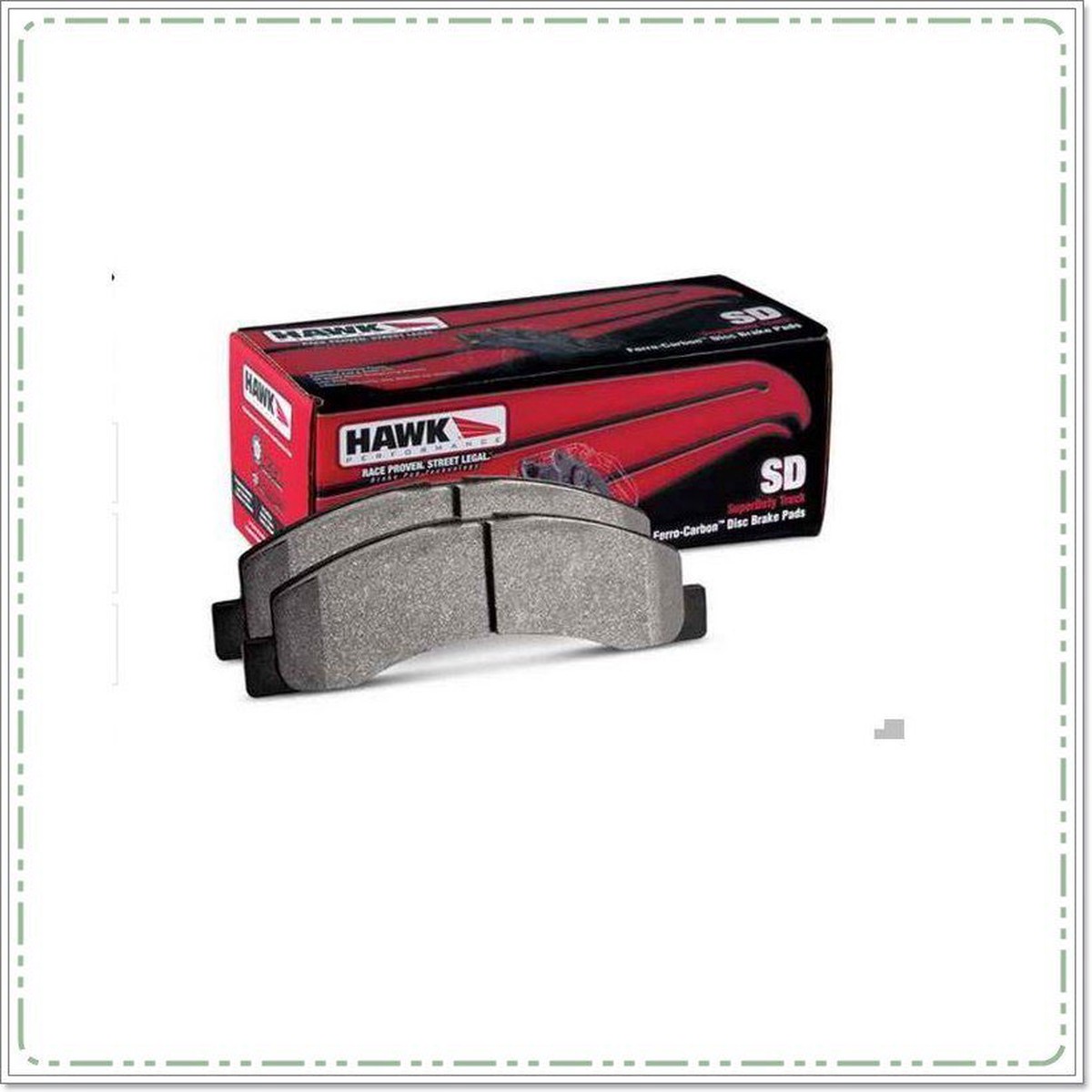 Hawk  SuperDuty Truck Rear Brake Pads for Mercedes G550 2010