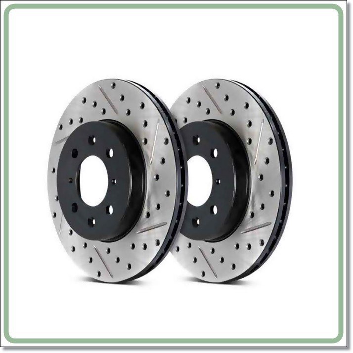 StopTech  Drilled and Slotted Sport Brake for Mercedes G550 2010