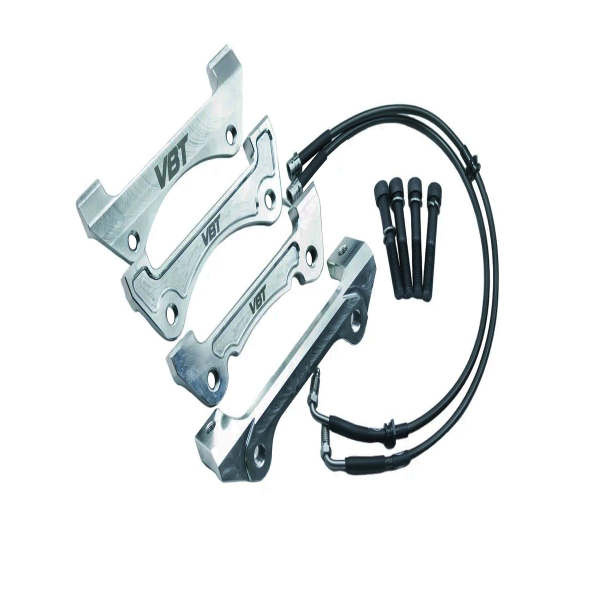 Audi TTRS 8J RS3 8p Cupra Performance Brembo 4pot Caliper Brackets Adapters Carrier Kit to OE 340 or 345mm Discs