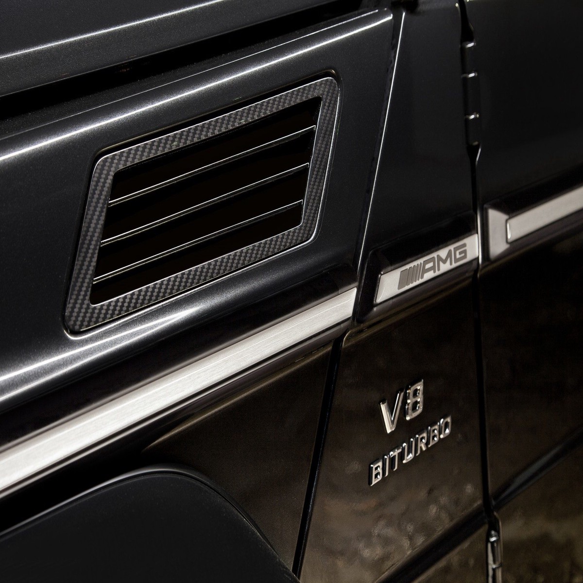 Carbon Fiber Front Fender Air Vents for G-class W463