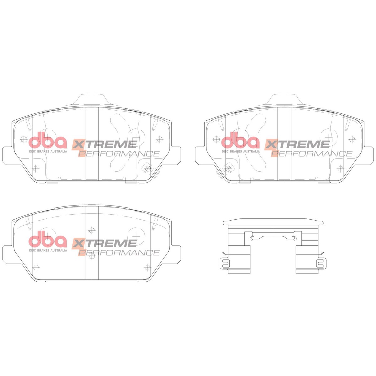 Front Hyundai I30 N PD DBA DB15012XP Xtreme Performance brake pads