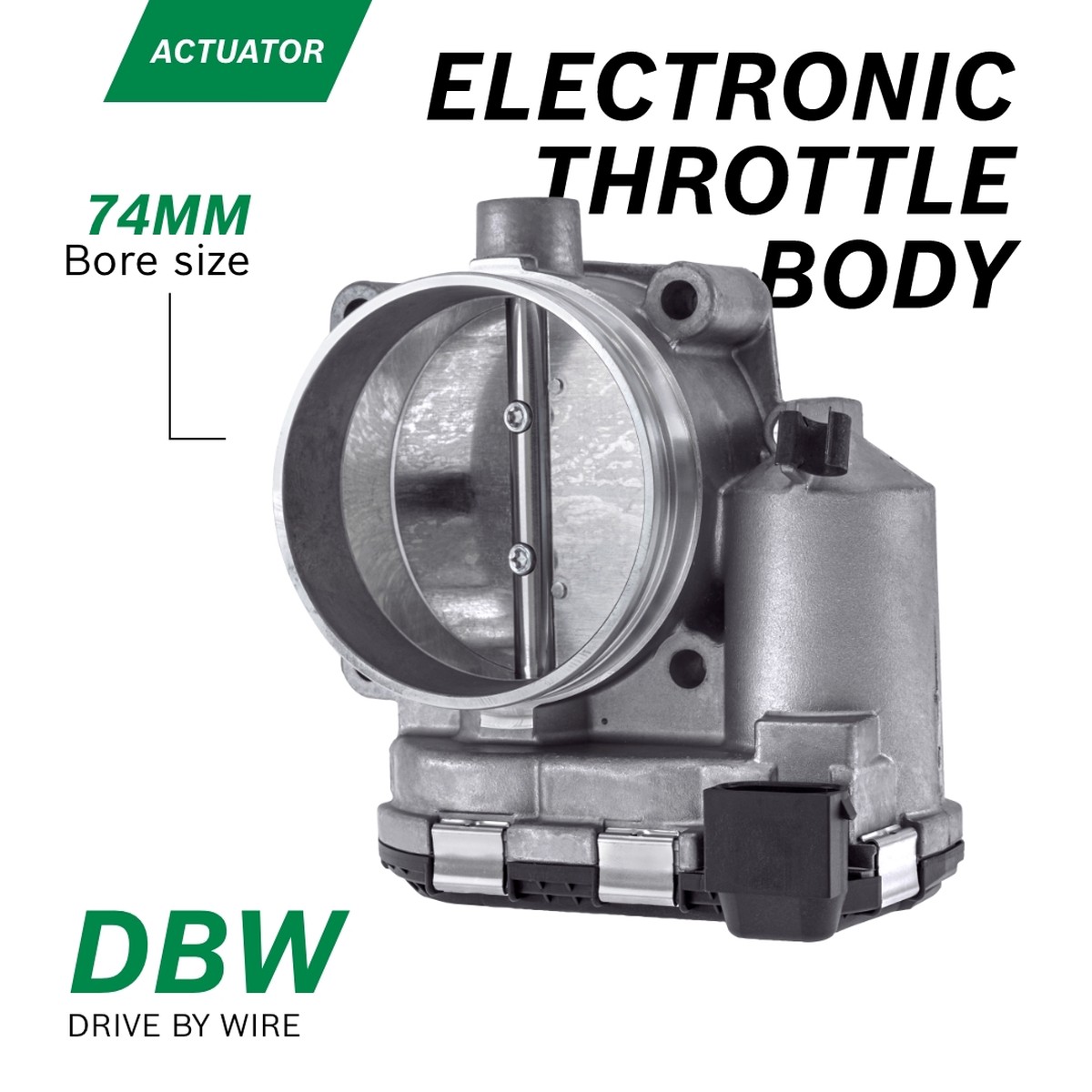 Bosch 74mm DBW Electronic Throttle Body