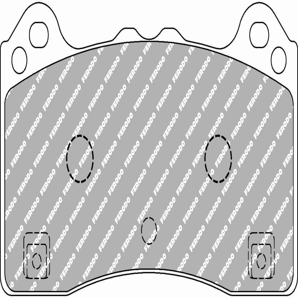 Ford Focus Rs Mk3 Front Ferodo Racing Brake Pads FCP4830H DS2500 New