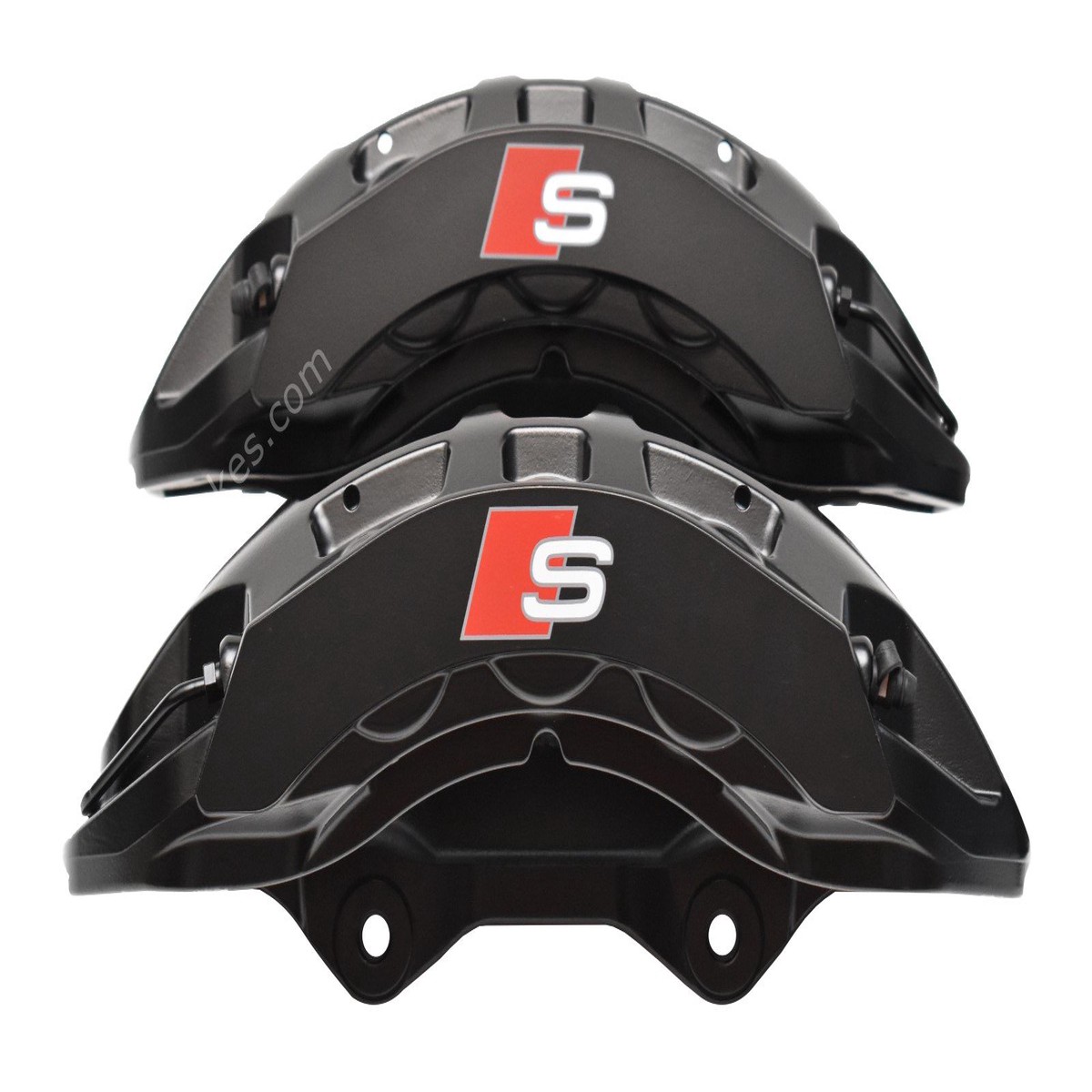 Front Audi E-Tron Brembo 6pot Calipers 400x38mm 4KE615107F 4KE615108F Black A4 S4 A5 S5 Rs4 Rs5 B9 A6 C8 New
