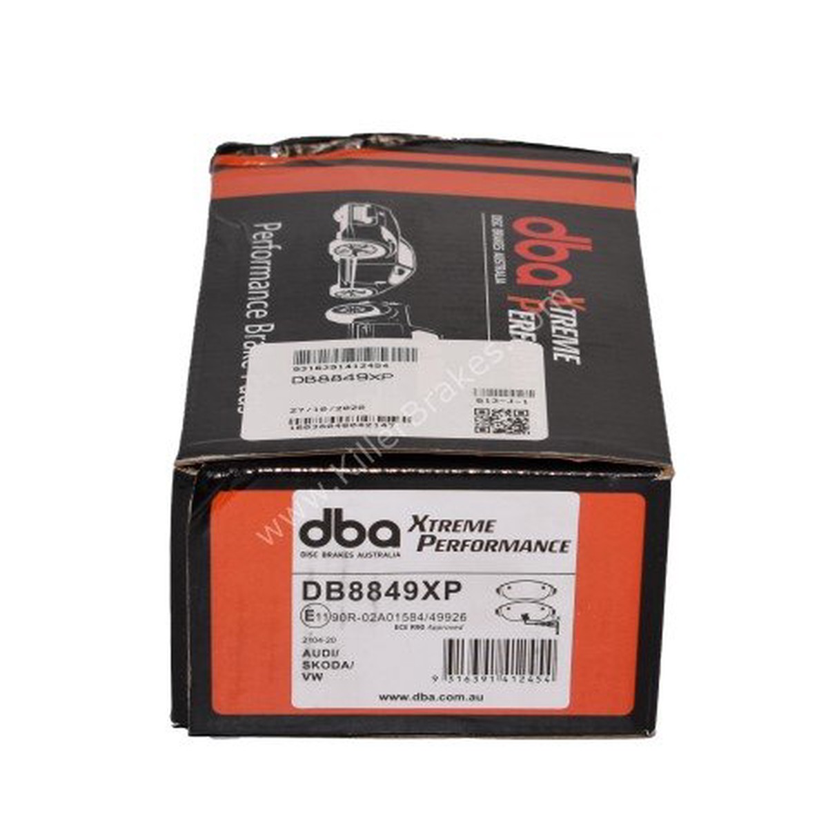 Front Audi S3 8v Mk7 R DBA Brake Pads DB8849XP Xtreme Performance