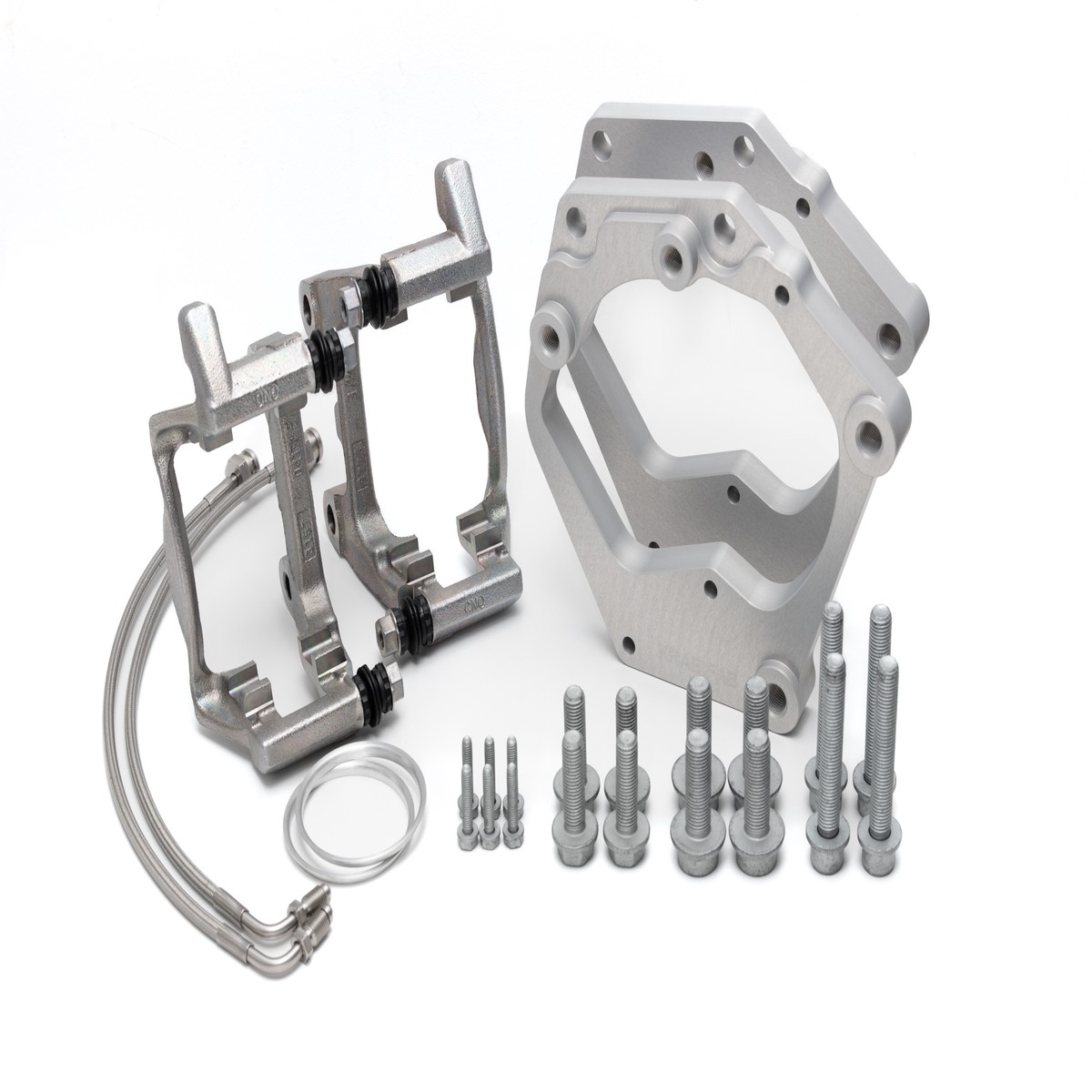 Golf mk5/mk6/Passat B6/B7 dual caliper adapters(rear) 345mm
