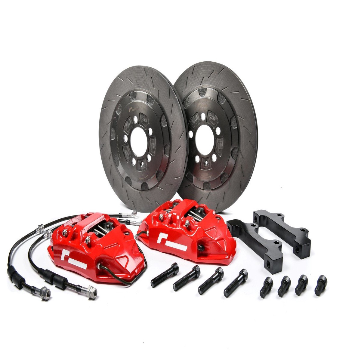 Racingline Performance Stage 2 Brake Kit 330mm Polo 6R/6C A1/S1 8X Ibiza 6J/6P VWR65P1GT-RED