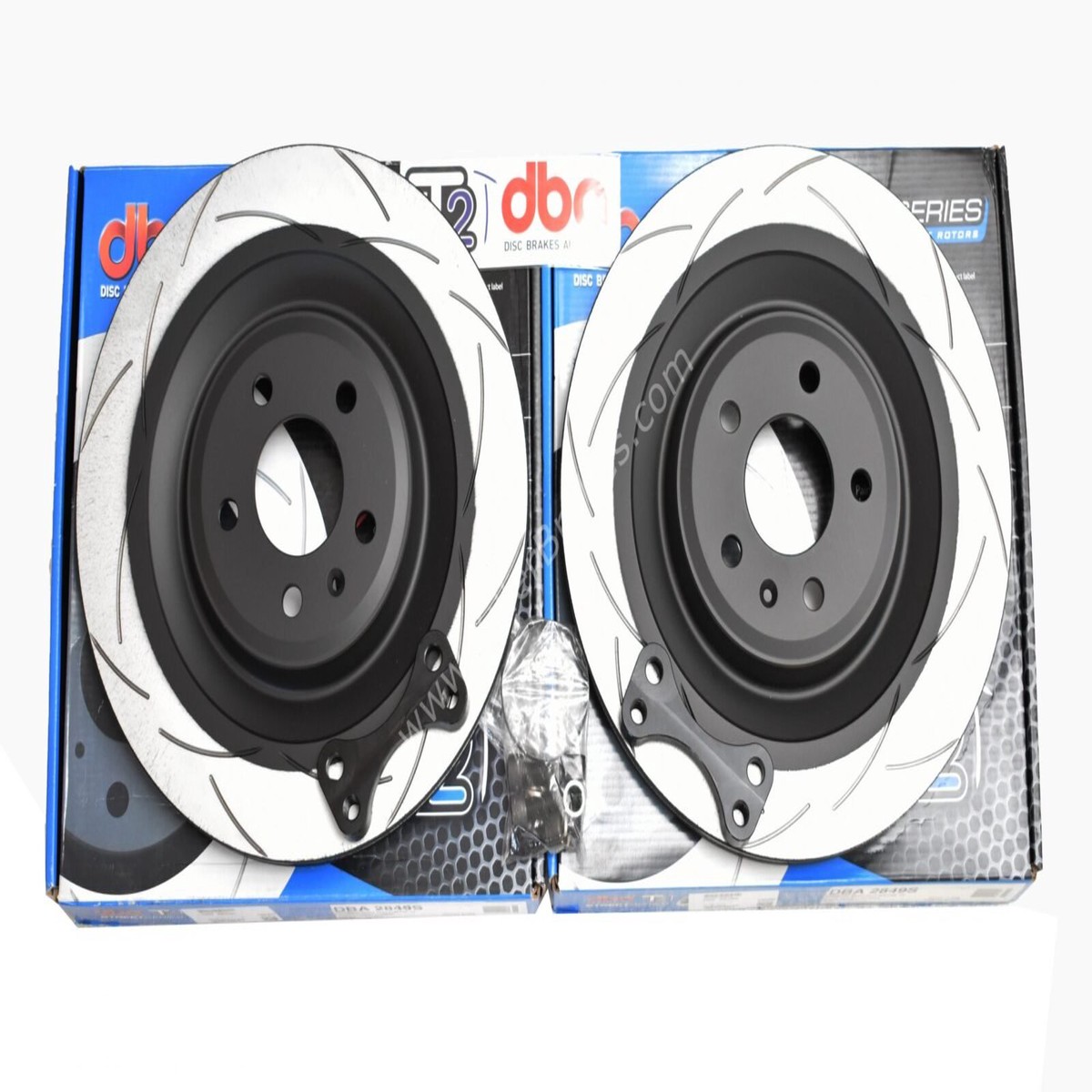 Rear brake upgrade 356x22mm DBA Slotted Brake Discs Golf 5 6 7 8 R20 Gti R R32 Audi S3 8v 8p 8Y