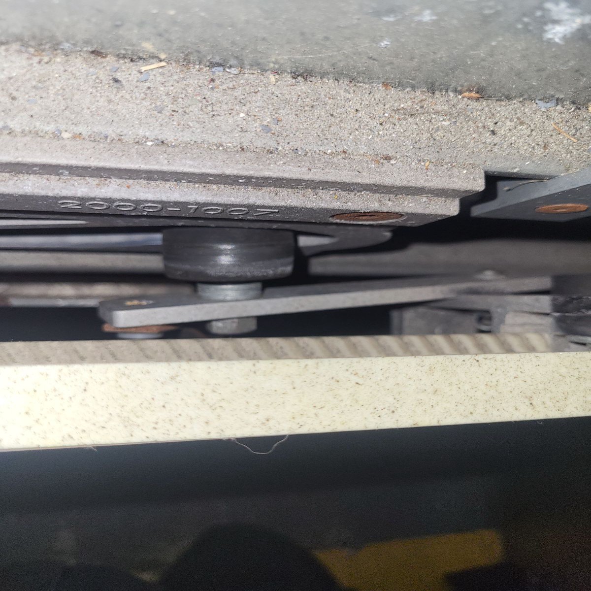  GAL MOVFE 2500-HL Door Roller Arm Reinforcement Kit