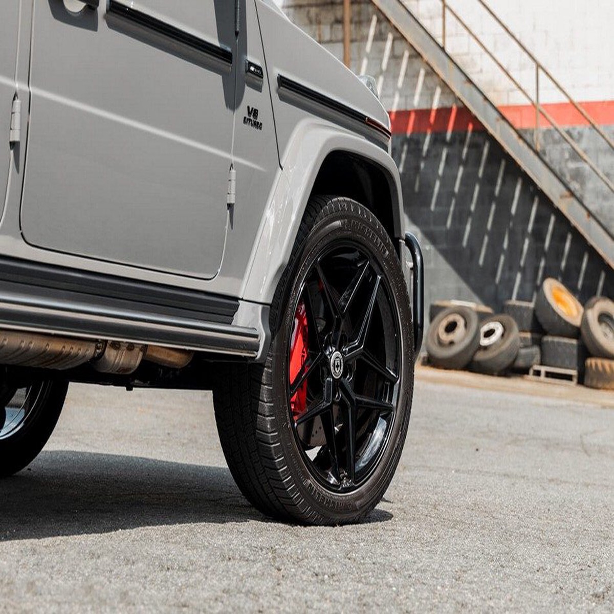 HRE FF11 22-Inch Tarmac Wheels for Mercedes-AMG G63 (FlowForm Series)