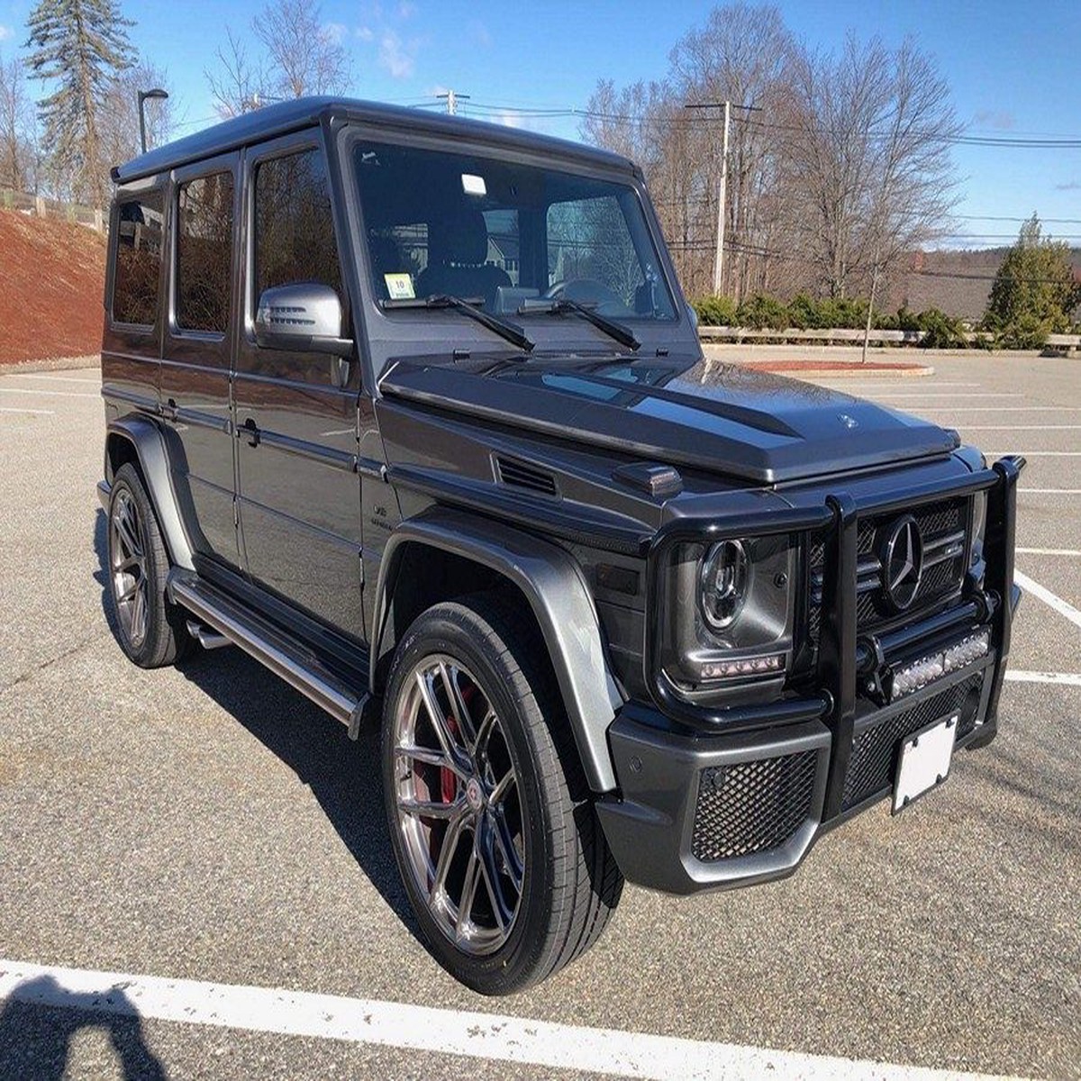 HRE P101SC in Polished Dark Clear for Mercedes-Benz G63 AMG  22 Inch
