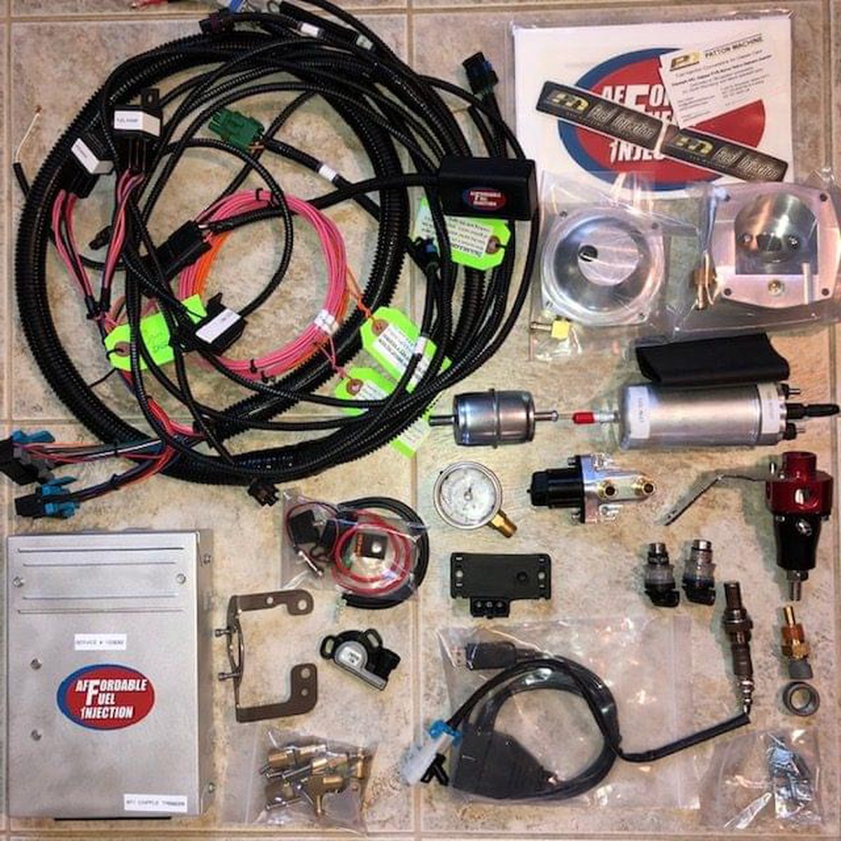 TR6, 6cyl, Dual Carbs With distributor upgrade for ignition mapping, includes Idle Air Control