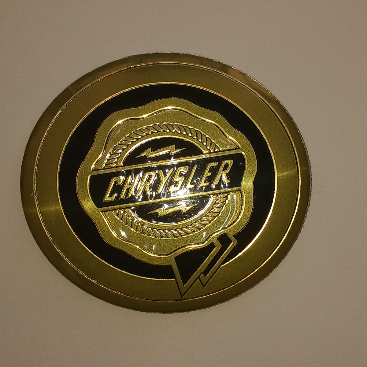 Chrysler Cap Covers Black and Gold available
