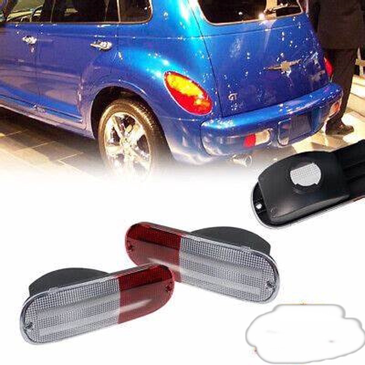 PT Cruiser Reverse Lights Clear Plain 2001-2005