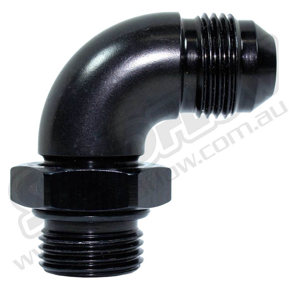 SpeedFlow AN Male to Male ORB Port 90 deg