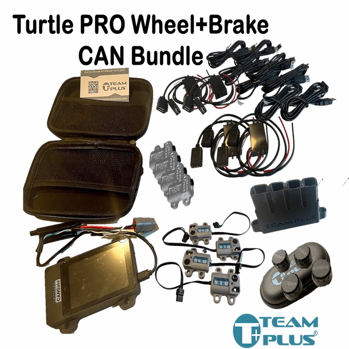 Team Plus Turtle PRO Wheel + Brake CANGate Bundle