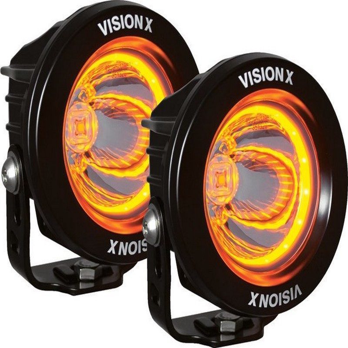 Vision Lighting 3.0-3.7 Optimus Amber Halo
