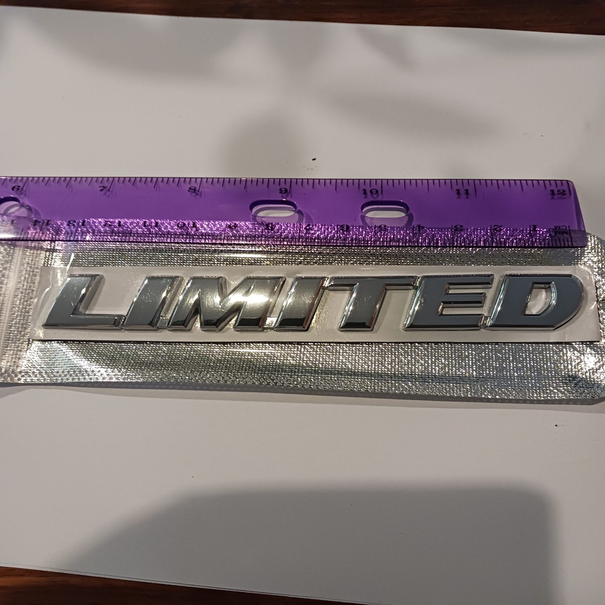 Chrome Limited Badge Large