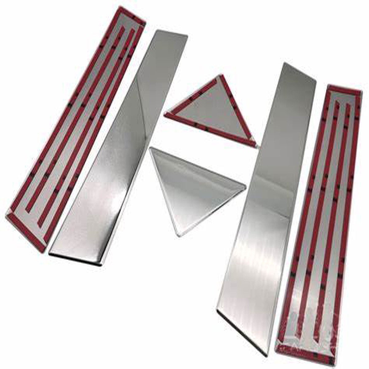 Chrome Pillar Post Accent 300C 6 piece