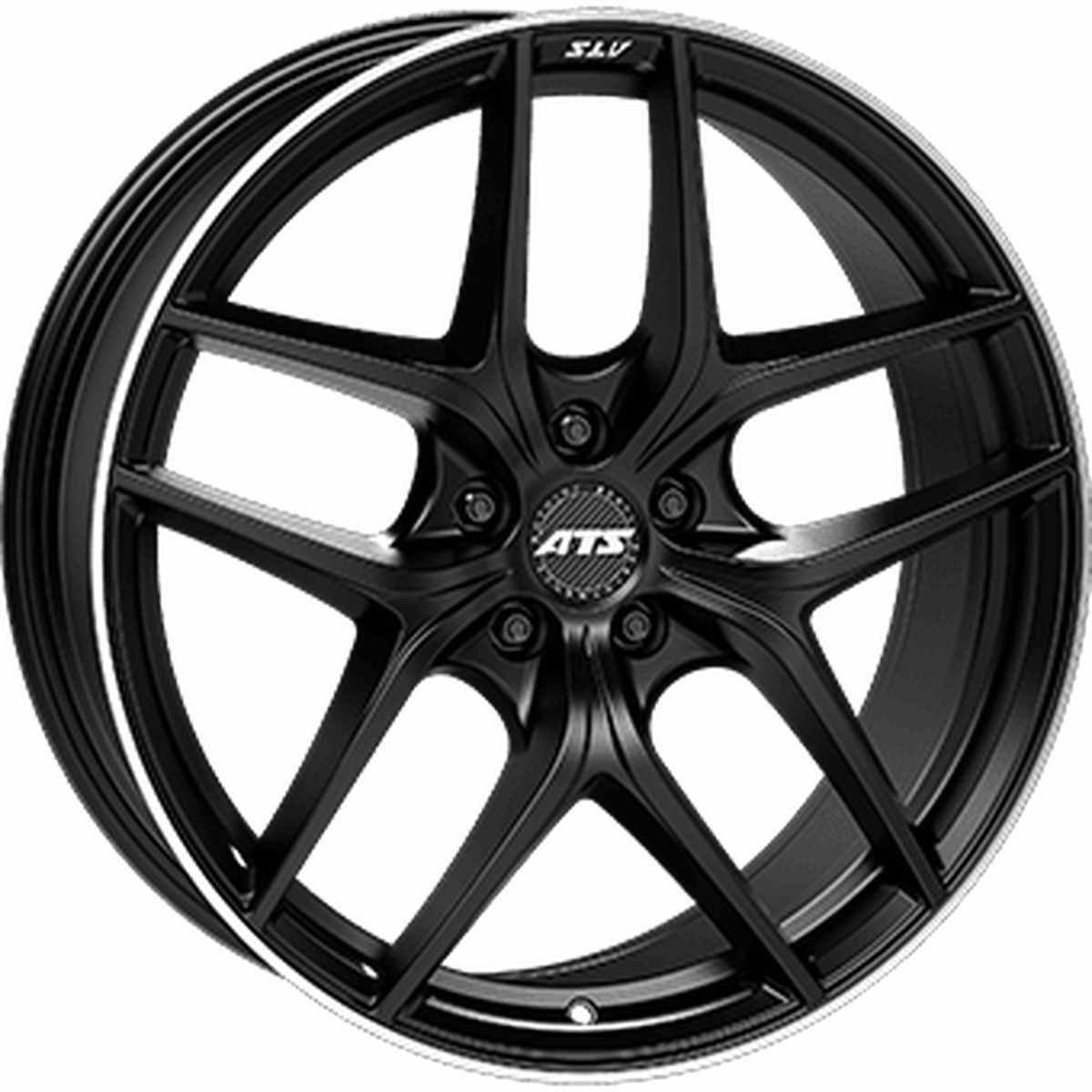 ATS COMPETITION 2 Dull Black / Polished Lip 199,5 ET45  Model Y
