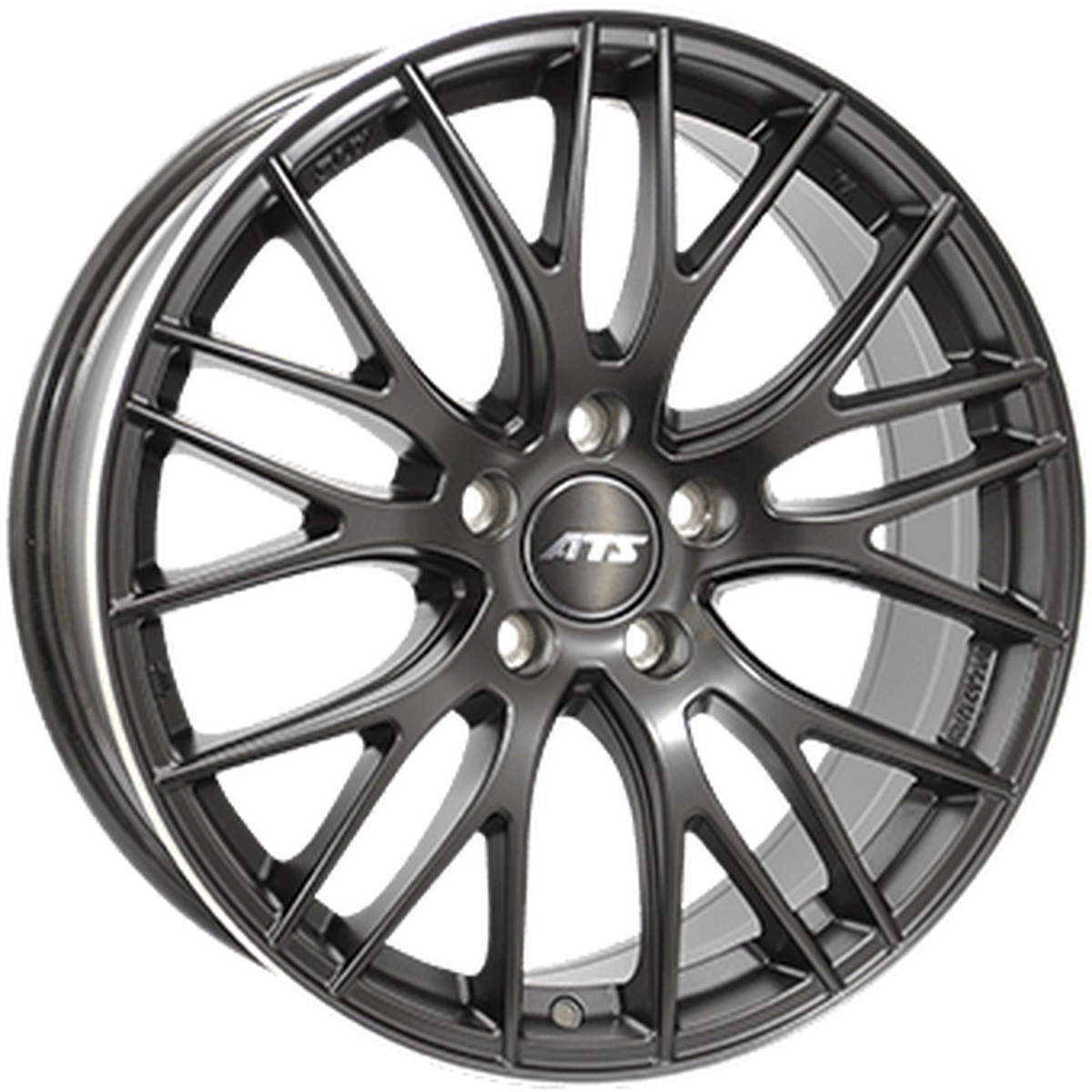 ATS PERFEKTION Dull Black / Polished Lip 198,5 ET40  Model 3 / Y