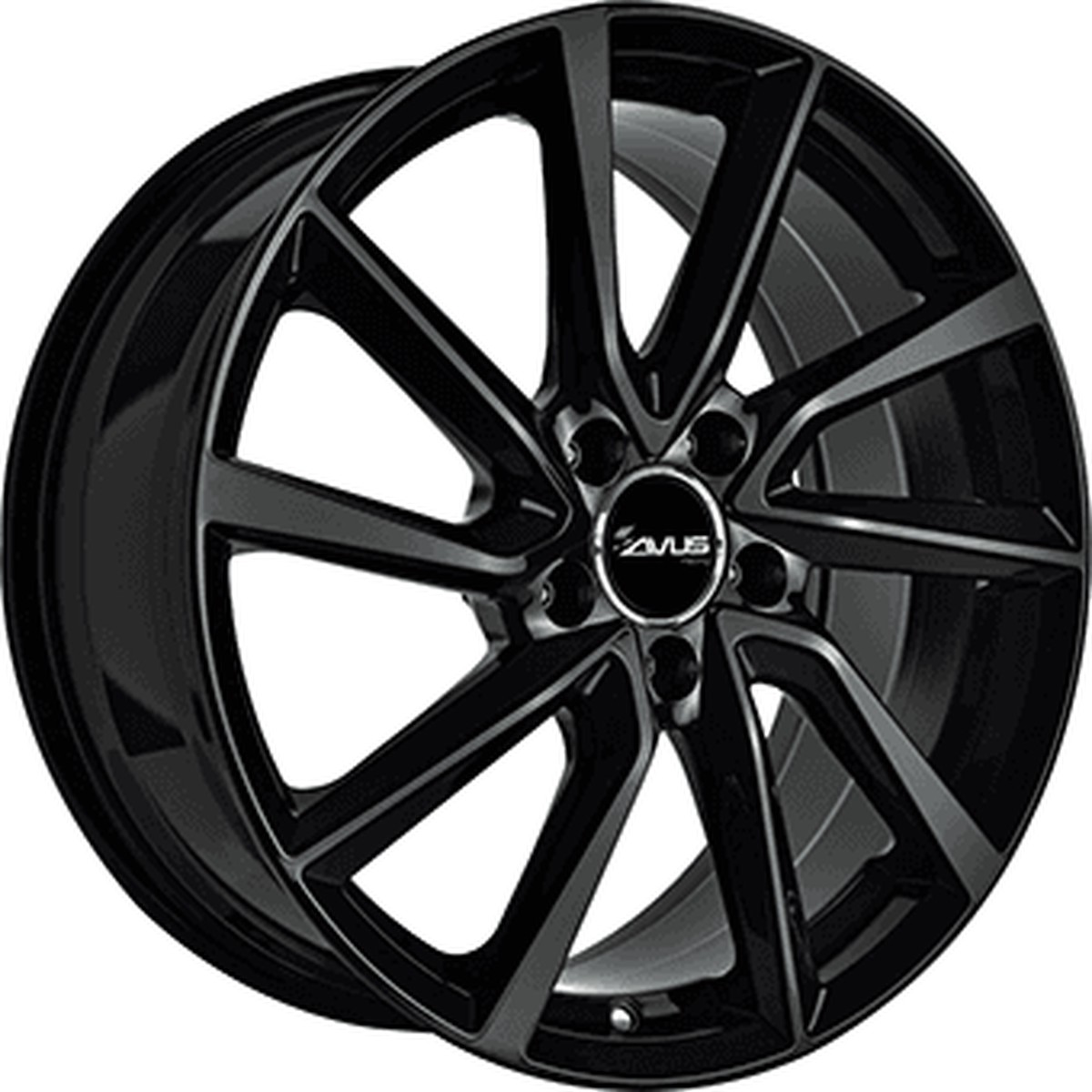 AVUS VELGEN AC-518 Gloss Black 198,0 ET40  Model 3 / Y
