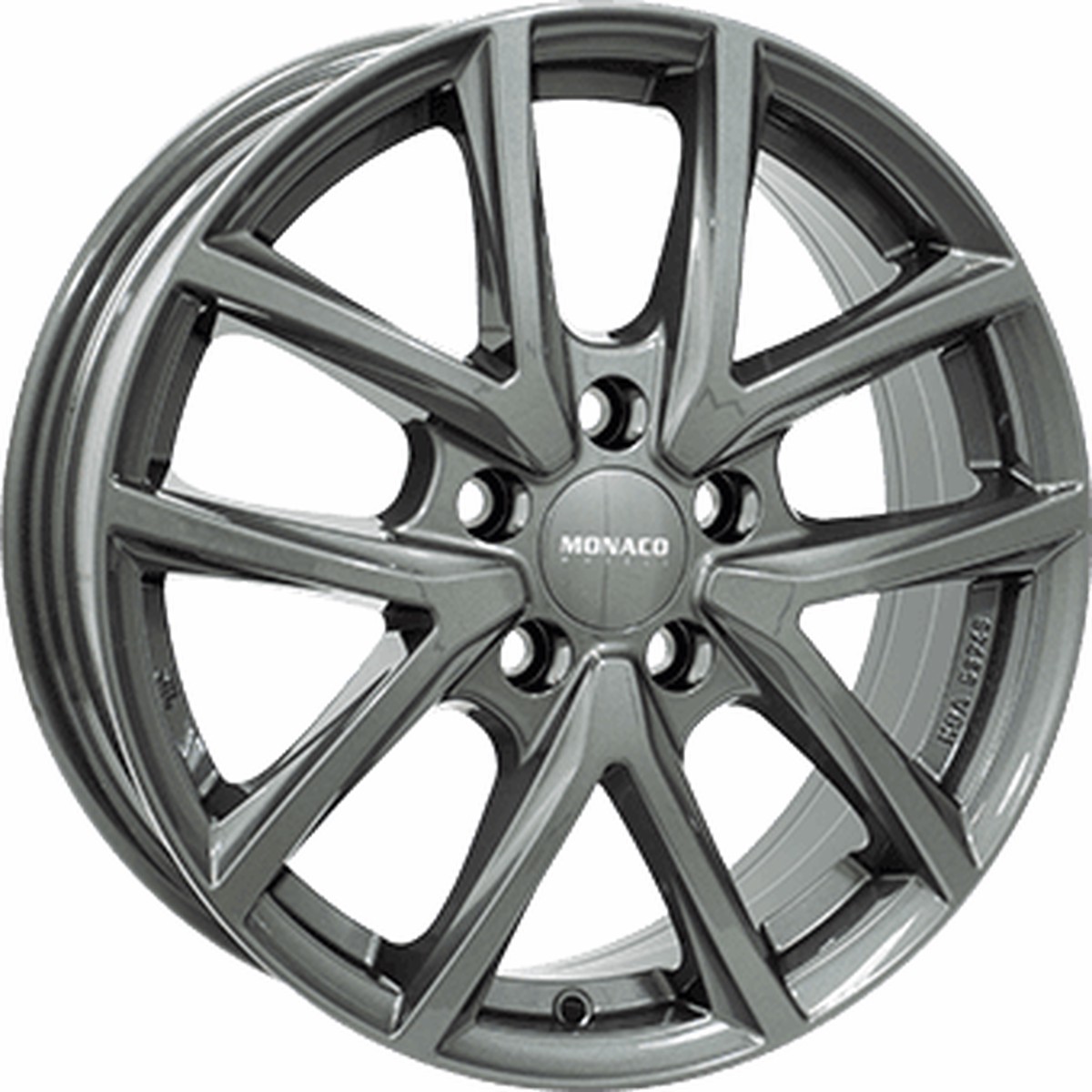 MONACO WHEELS 2 CL2 Anthracite Dark 208,0 ET40  Model 3 / Y